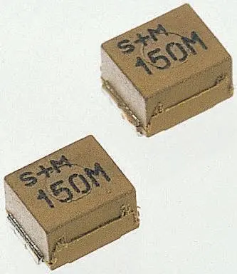 AEC-Q200 Inductor de montaje en superficie bobinado EPCOS, 1 μH, ±10%, núcleo de Ferrita 1210 (3225M), SRF:150MHZ, | B8...