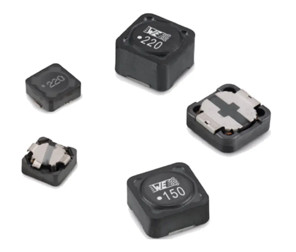 AEC-Q200 Inductor de montaje en superficie bobinado Wurth, 4,7 μH, 20%, apantallado, 8.1A Idc, Serie WE-PD SMT | 74477060...