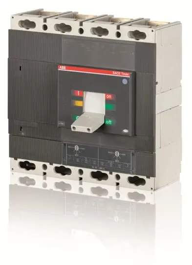 Disyuntores de caja moldeada MCCB ABB, 4 Polos, 630A, Montaje fijo, T máx. SACE, T6N | 1SDA060210R1 T6N630 FF TMA 630A