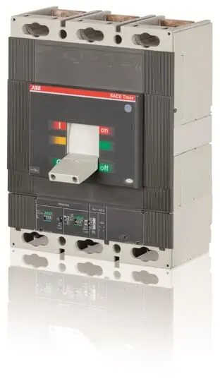 Disyuntores de caja moldeada MCCB ABB, 3 Polos, 800A, Montaje fijo, T máx. SACE, T6S | 1SDA060278R1 T6S800 FF PR221-LS/I ...