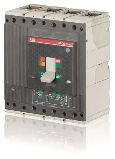 Disyuntores de caja moldeada MCCB ABB, 4 Polos, 400A, Capacidad de Ruptura 20 kA, Montaje fijo, T máx. SACE, T5N | 1SDA05...