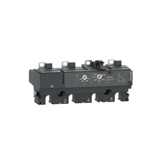 MCCB Schneider Electric, 4 Polos, 63A, Montaje fijo, ComPacT NSX100/160/250, NSX100 | C106TM063