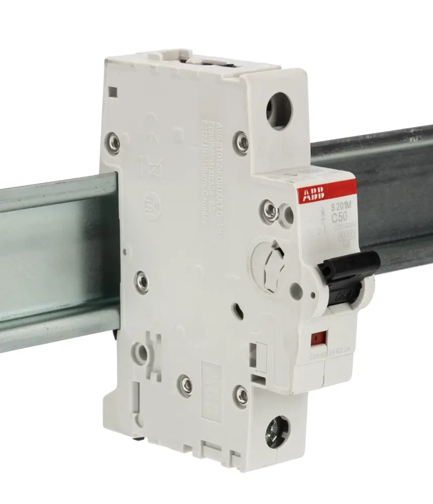Interruptor automático 1P, 50A, Curva Tipo C, Poder de corte 10 kA S201M-C50, System Pro M Compact, Montaje en Carril | 2...