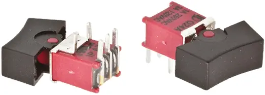 Interruptor de balancín, Contacto SPDT, On-(On), 400 mA, No, Negro, IP67