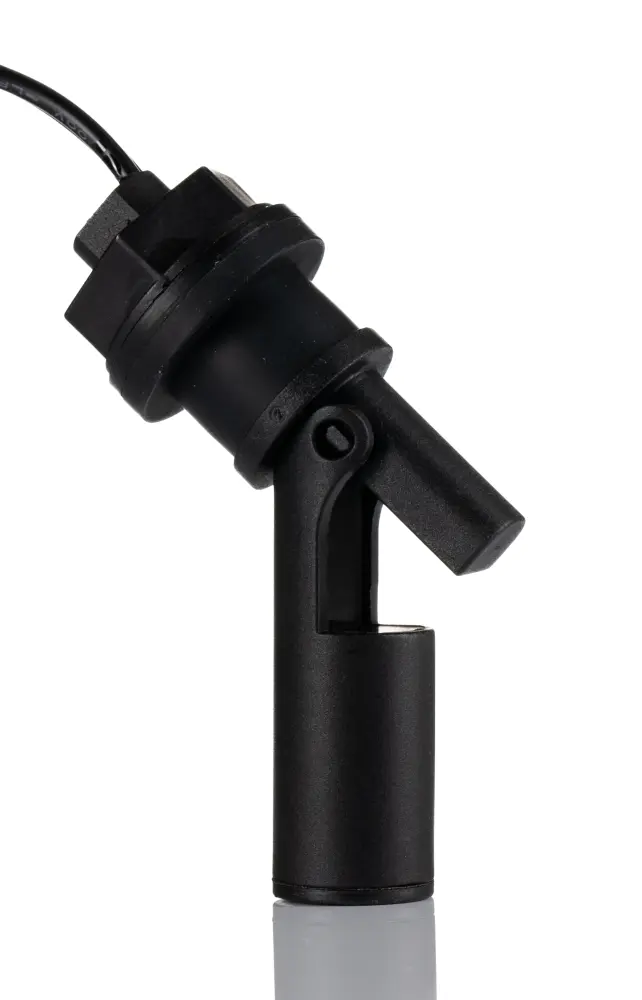 Interruptor de flotador de Nylon reforzado con fibra de vidrio, con salida NA, 0,5 , cable de 1m, montaje