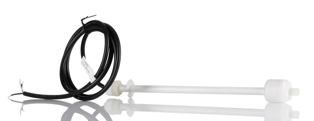 Interruptor de flotador de Polipropileno, con salida NA, 0,5 , cable de 350mm, montaje Montaje éreo