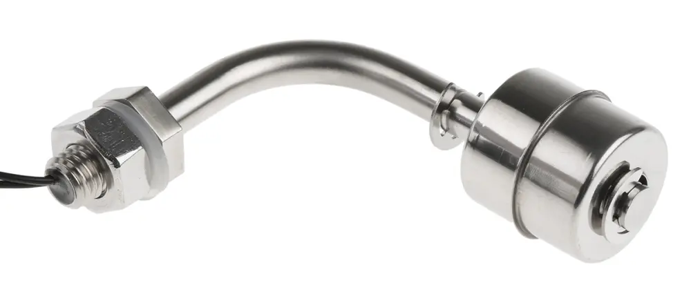 Interruptor de flotador de Stainless Steel, con salida NA, 2 , cable de 300mm, montaje Horizontal