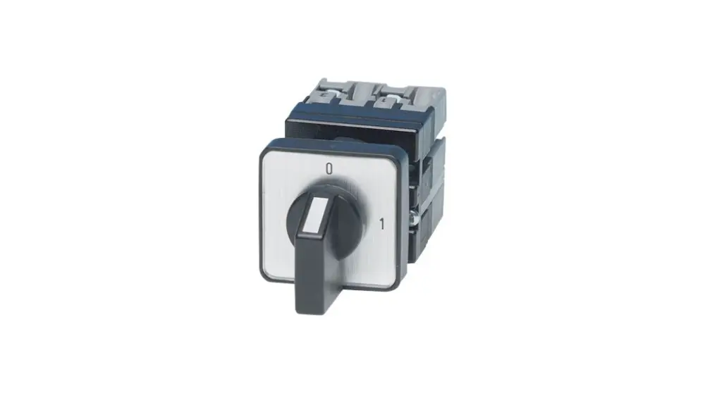 Interruptor de leva, 2 Posiciones, tensión máx. 230/24V ac/dc, corriente máxima 10A | 223501 BACO