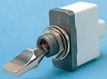 Interruptor de palanca DPST, Funcionamiento On-Off-On | 3549-003N00 APEM
