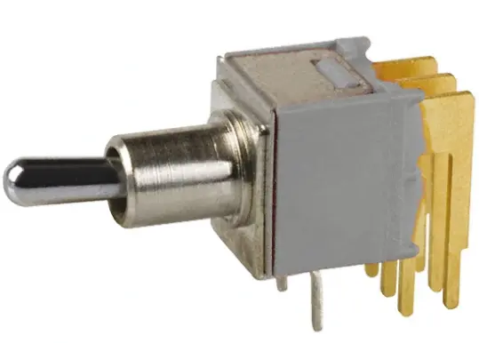 Interruptor de palanca DPDT IP67, Funcionamiento On-On