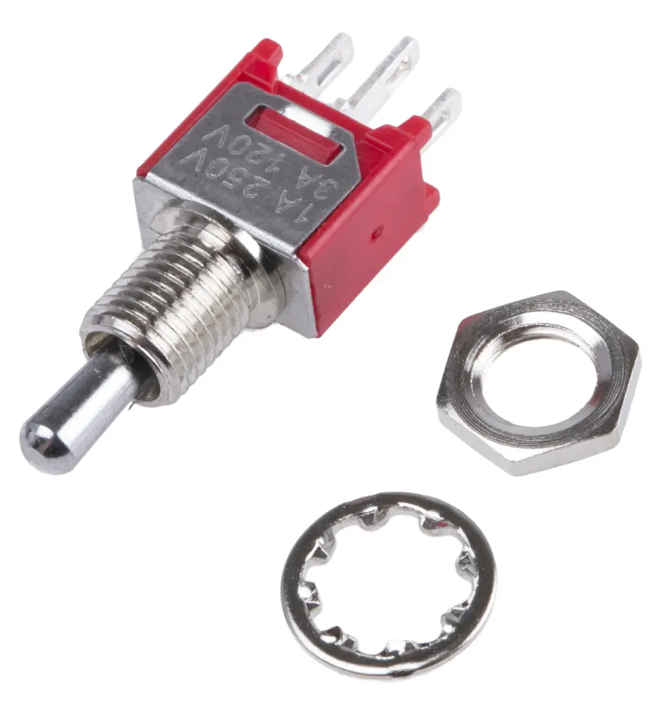Interruptor de palanca SPDT, Funcionamiento On-Off-On