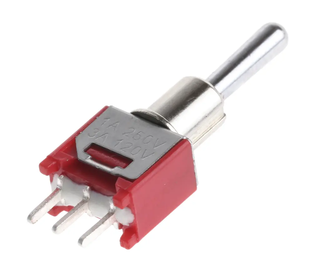 Interruptor de palanca SPDT, Funcionamiento On-Off-On