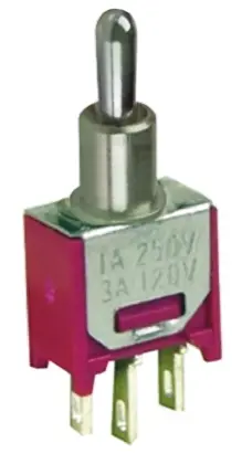 Interruptor de palanca SPDT, Funcionamiento On-On