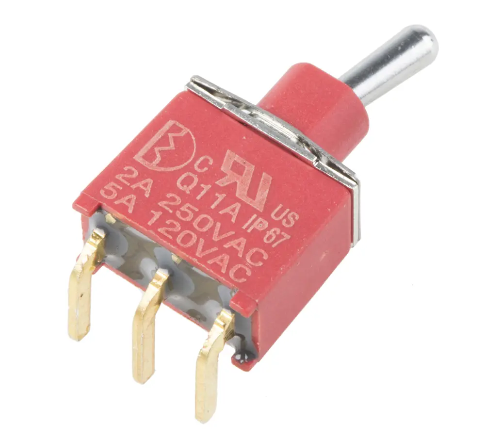 Interruptor de palanca SPDT IP67, Funcionamiento On-(On)