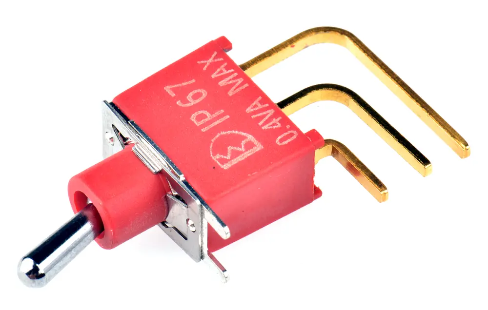 Interruptor de palanca SPDT IP67, Funcionamiento On-(On)