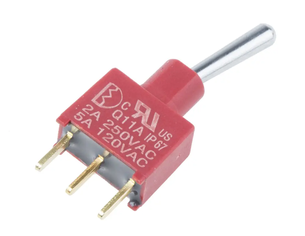 Interruptor de palanca SPDT IP67, Funcionamiento On-(On)