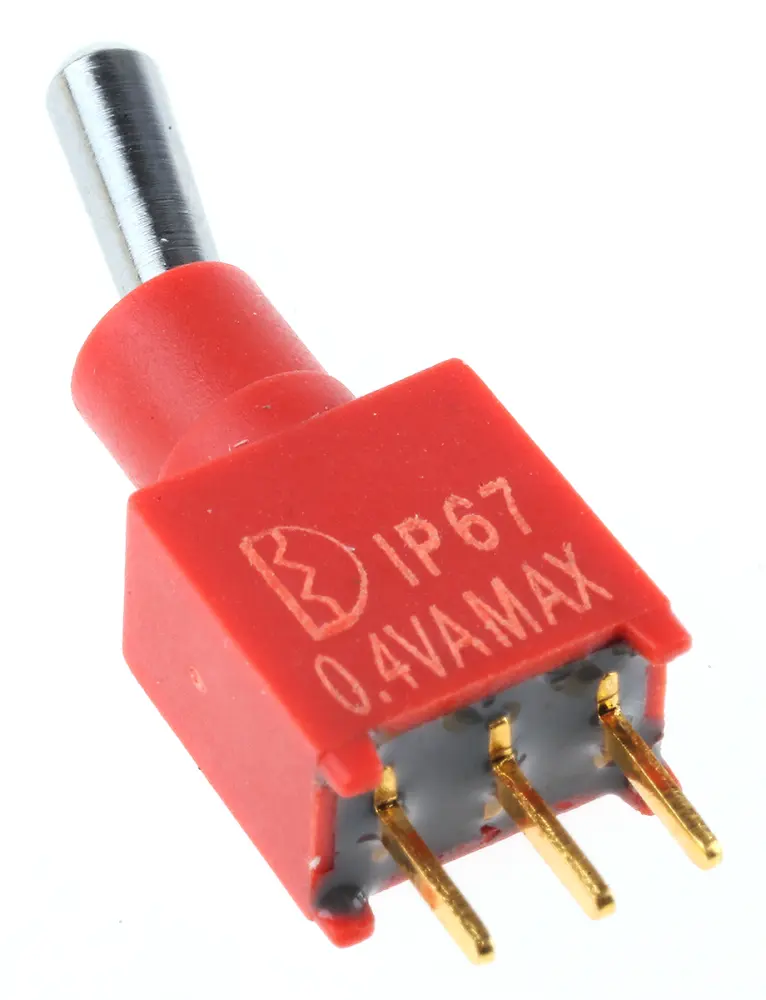 Interruptor de palanca SPDT IP67, Funcionamiento On-On