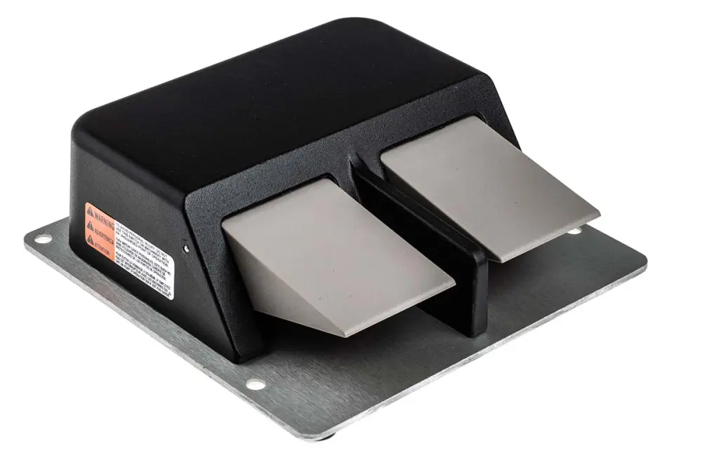 Interruptor de pedal, Contacto SP-CO, IP68, Aluminio, 16 250 V ac, 250V, Funcionamiento Momentáneo