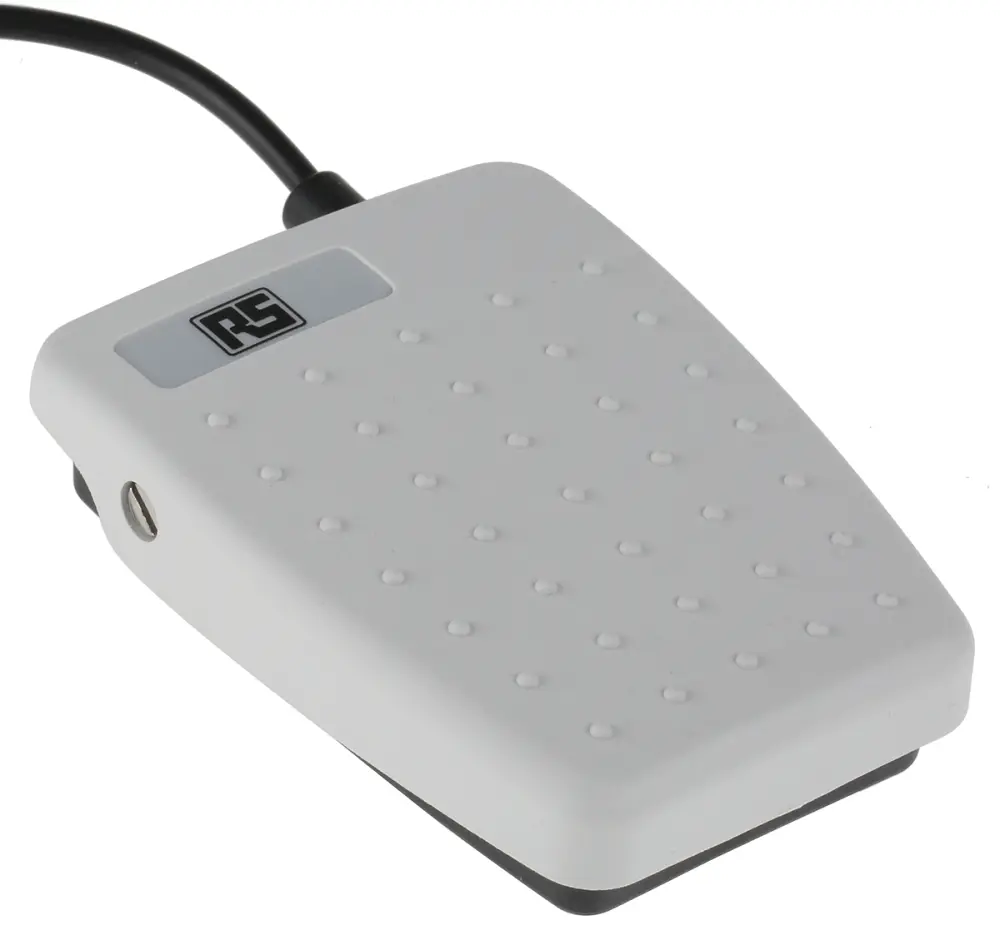 Interruptor de pedal, Contacto SP-CO, IPX2, Termoplástico, 1,75 , 24V, 24V, Funcionamiento Momentáneo