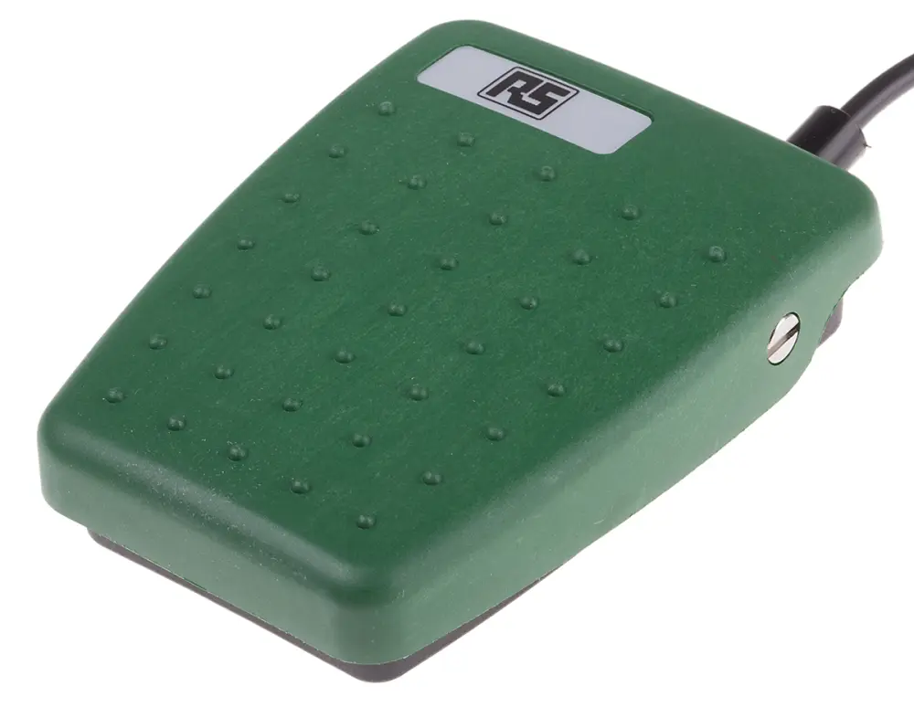 Interruptor de pedal, Contacto SP-CO, IPX7, Termoplástico, 1,75 , 24V, 24V, Funcionamiento Momentáneo