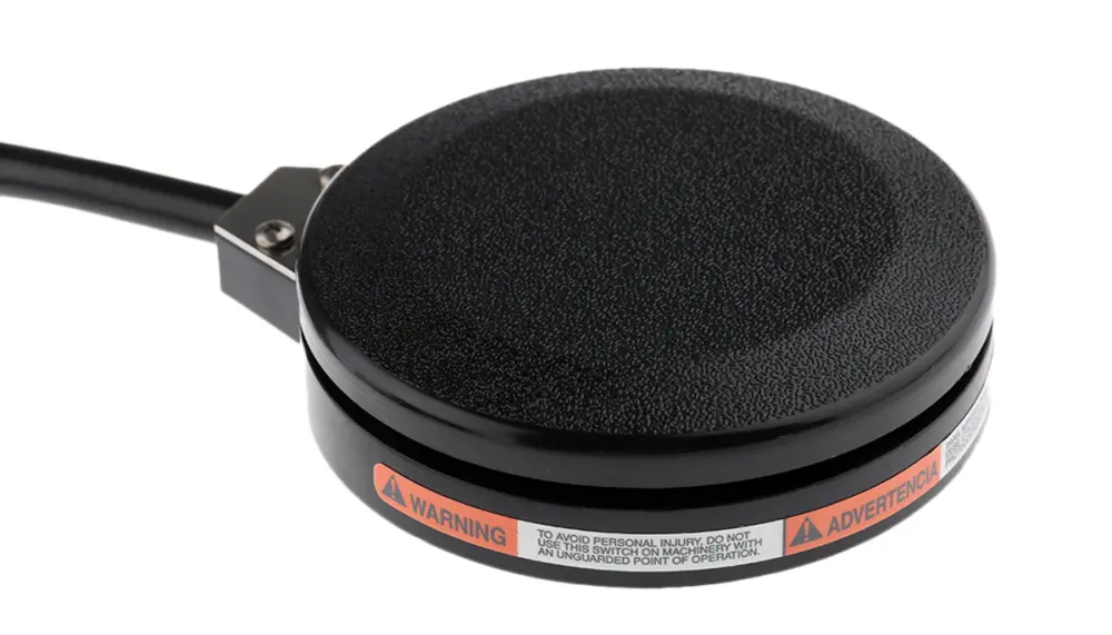 Interruptor de pedal, Contacto SPST, IP68, Polímero, 5 28 V dc, 28V, 125V, Funcionamiento Momentáneo