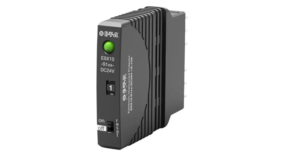 Interruptor automático electrónico ETA ESX10-S124-DC24V-1A-10A, 10A, Conexión 24V ESX10