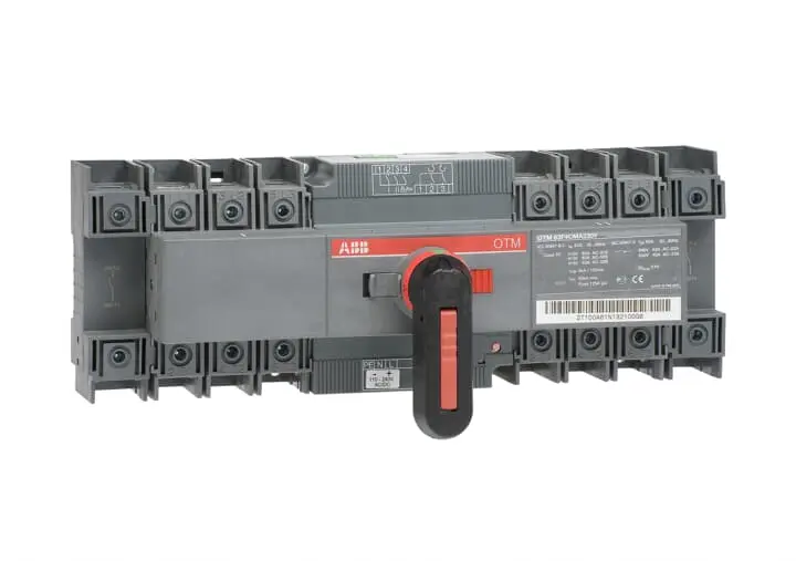 Interruptor seccionador con fusible ABB Bastidor cerrado, 63A, 4 OTM OTM63CM | 1SCA120101R1001 OTM63F4CMA230V