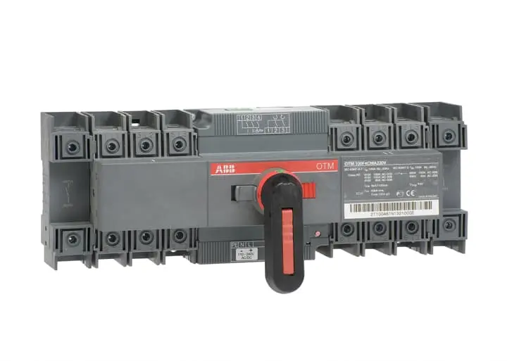 Interruptor seccionador con fusible ABB Bastidor cerrado, 100A, 4 OTM OTM100CM | 1SCA120098R1001 OTM100F4CMA230V