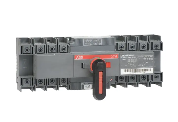 Interruptor seccionador con fusible ABB Bastidor cerrado, 40A, 4 OTM OTM40CM | 1SCA120102R1001 OTM40F4CMA230V
