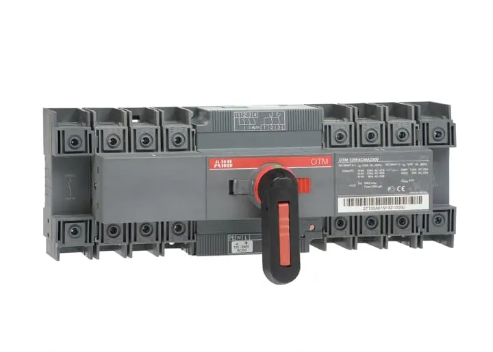 Interruptor seccionador con fusible ABB Bastidor cerrado, 125A, 4 OTM OTM125CM | 1SCA120097R1001 OTM125F4CMA230V