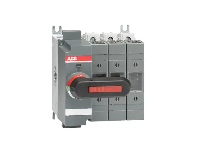 Interruptor seccionador con fusible ABB, 3, Fusible A2-A3 32A | 1SCA116744R1001 OS32GB03K