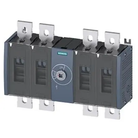 Interruptor seccionador, 4, Corriente 1000A, Potencia 710kW, IP00, IP20 | 3KD5040-0QE20-0 Siemens