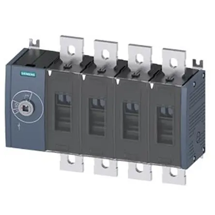 Interruptor seccionador, 4, Corriente 1000A, Potencia 710kW, IP00, IP20 | 3KD5040-0QE10-0 Siemens