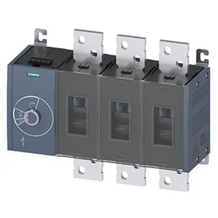 Interruptor seccionador, 3, Corriente 1000A, Potencia 710kW, IP00, IP20 | 3KD5034-0RE10-0 Siemens