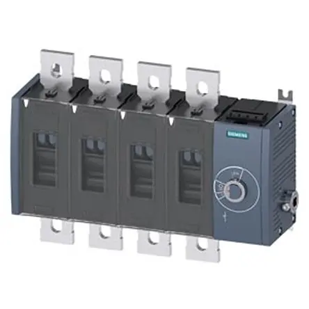 Interruptor seccionador, 4, Corriente 1000A, Potencia 710kW, IP00, IP20 | 3KD5044-0QE40-0 Siemens