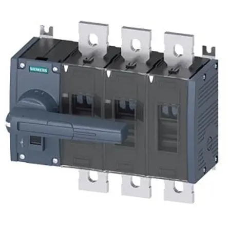 Interruptor seccionador, 3, Corriente 1000A, Potencia 710kW, IP00, IP20 | 3KD5032-0QE10-0 Siemens