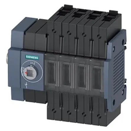 Interruptor seccionador, 4, Corriente 100A, Potencia 55kW, IP20 | 3KD3044-2ME10-0 Siemens