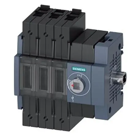 Interruptor seccionador, 3, Corriente 100A, Potencia 55kW, IP20 | 3KD3034-2ME40-0 Siemens