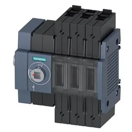 Interruptor seccionador, 3, Corriente 100A, Potencia 55kW, IP20 | 3KD3034-2ME10-0 Siemens