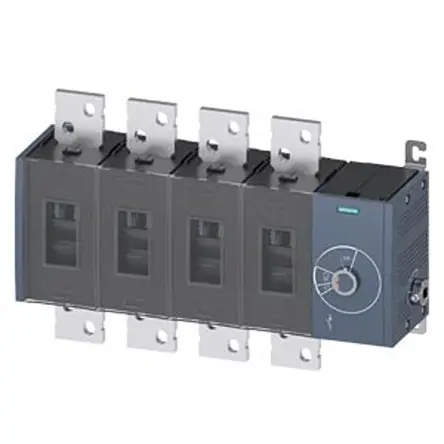 Interruptor seccionador, 4, Corriente 1250A, Potencia 900kW, IP00, IP20 | 3KD5244-0RE40-0 Siemens