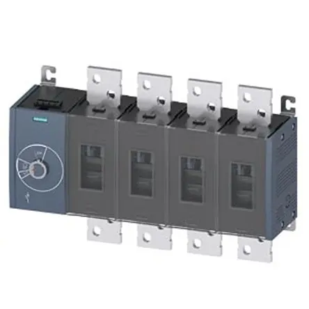 Interruptor seccionador, 4, Corriente 1250A, Potencia 900kW, IP00, IP20 | 3KD5244-0RE10-0 Siemens