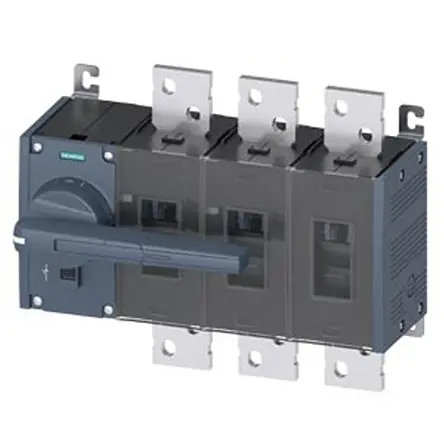 Interruptor seccionador, 3, Corriente 1.250A, Potencia 900kW, IP00, IP20 | 3KD5232-0RE10-0 Siemens