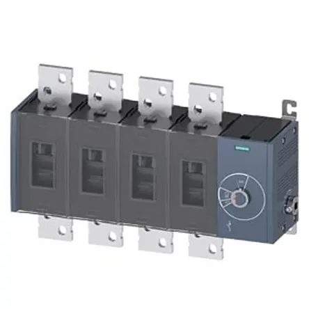 Interruptor seccionador, 4, Corriente 1600A, Potencia 1000kW, IP00, IP20 | 3KD5444-0RE40-0 Siemens