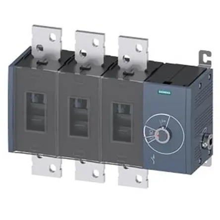 Interruptor seccionador, 3, Corriente 1600A, Potencia 1000kW, IP00, IP20 | 3KD5434-0RE40-0 Siemens
