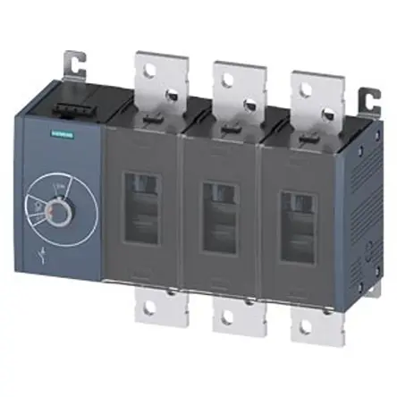 Interruptor seccionador, 3, Corriente 2000A, Potencia 1000kW, IP00, IP20 | 3KD5634-0RE10-0 Siemens