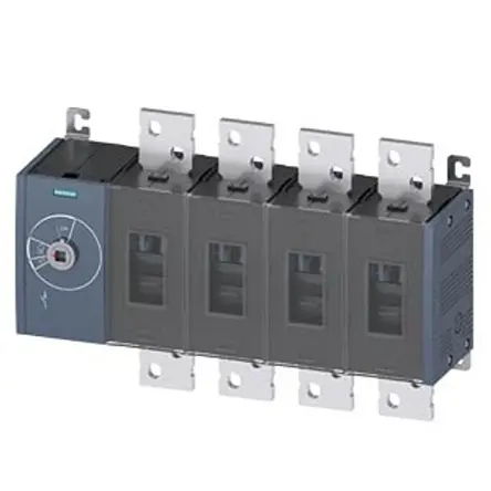 Interruptor seccionador, 4, Corriente 2000A, Potencia 1000kW, IP00, IP20 | 3KD5640-0RE10-0 Siemens