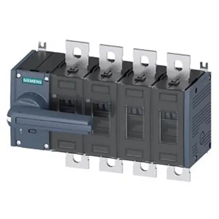 Interruptor seccionador, 4, Corriente 200A, Potencia 132kW, IP00, IP20 | 3KD3642-0PE10-0 Siemens
