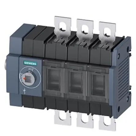 Interruptor seccionador, 3, Corriente 250A, Potencia 110kW, IP00, IP20 | 3KD3834-0NE10-0 Siemens