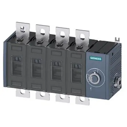 Interruptor seccionador, 4, Corriente 315A, Potencia 200kW, IP00, IP20 | 3KD4044-0PE40-0 Siemens