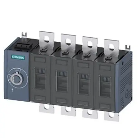 Interruptor seccionador, 4, Corriente 315A, Potencia 200kW, IP00, IP20 | 3KD4044-0PE10-0 Siemens